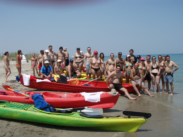 Kayak στον Πηνειό 2007
